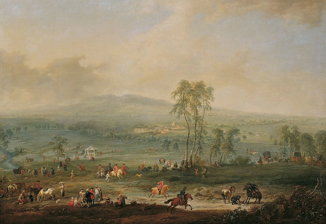 Laxenburg dello Schneiderau contro Guntramsdorf e Mödling - Österreichische Galerie Belvedere, Vienna